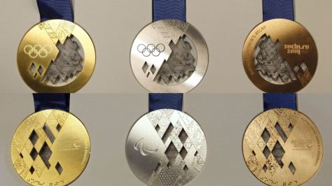2014 Winter Olympic Medals